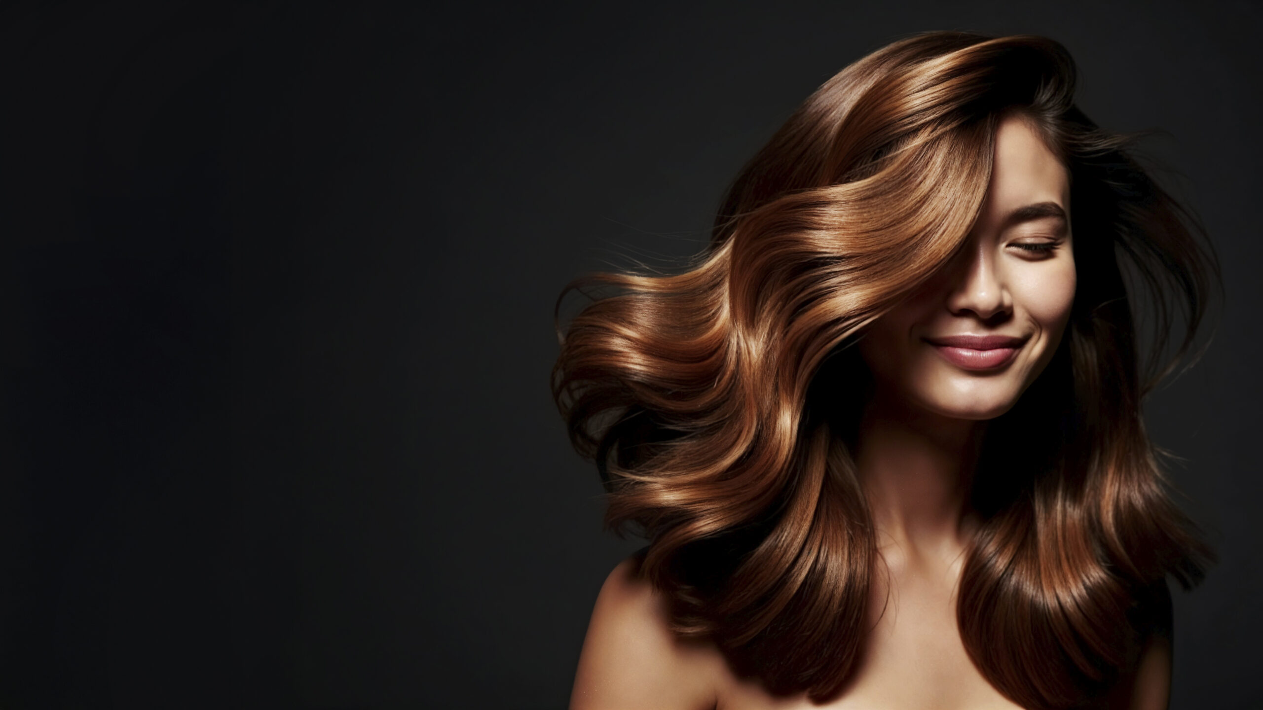 beautiful-woman-with-perfect-brown-shiny-hair